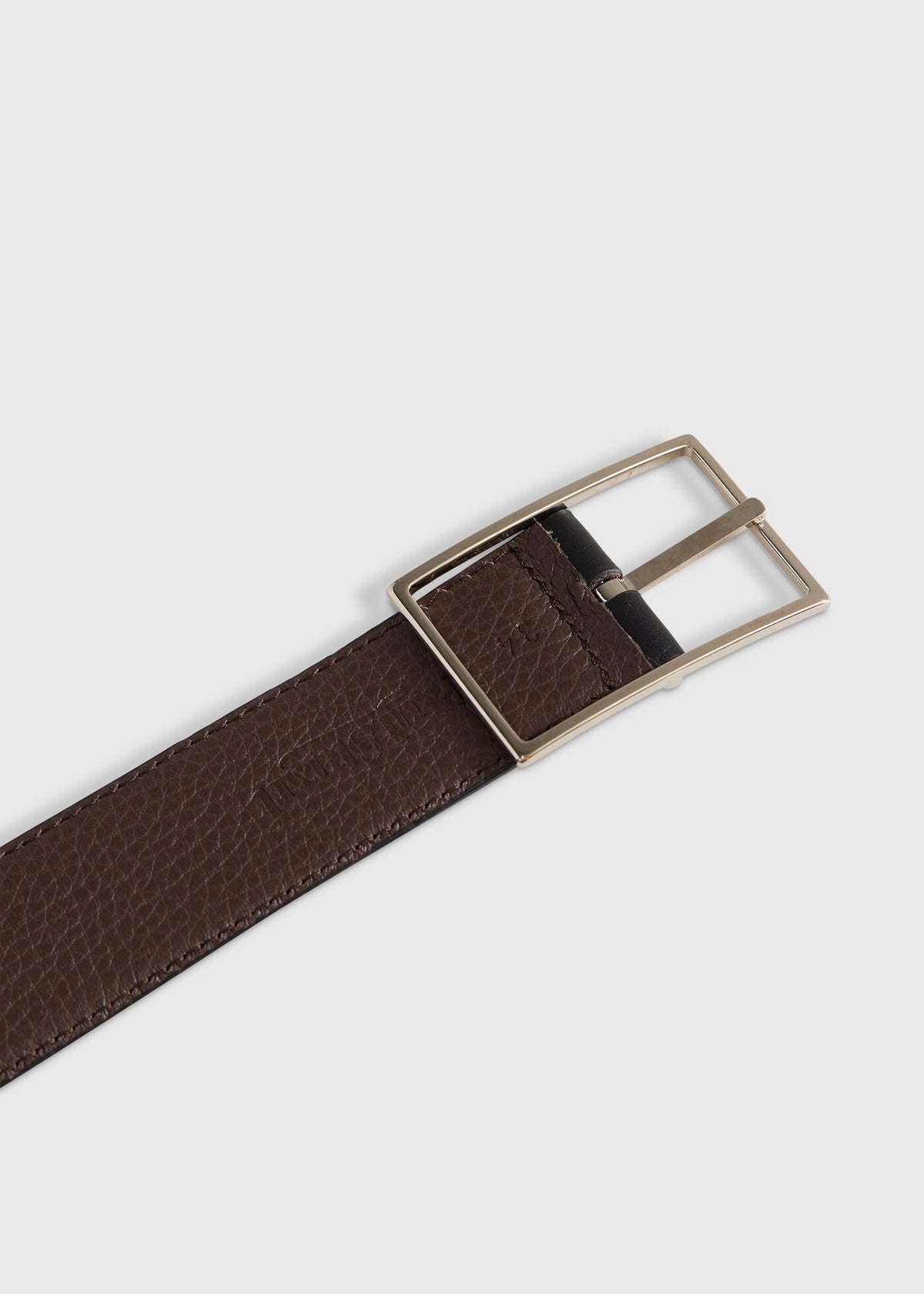 Paul Stuart Top Pick | Grained Taurillon Leather Belt