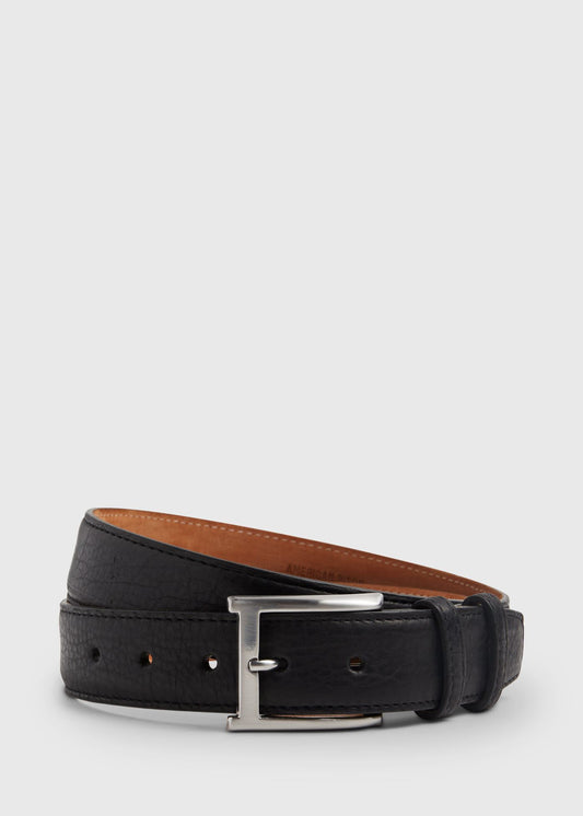 Paul Stuart Hot Sale | Textured Bison Belt