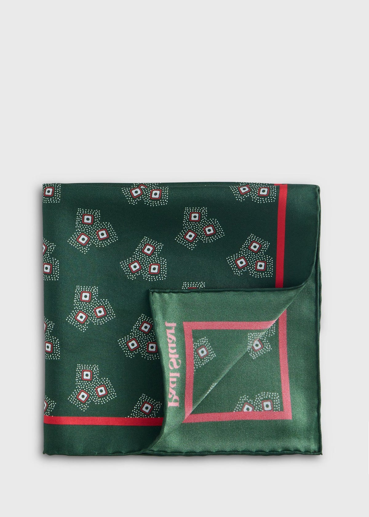 Paul Stuart Essential | Geometric Dot Pocket Square