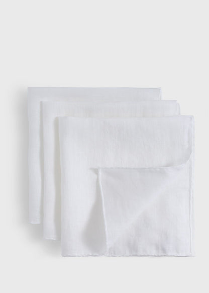 Paul Stuart Exclusive | Linen Pocket Square Set