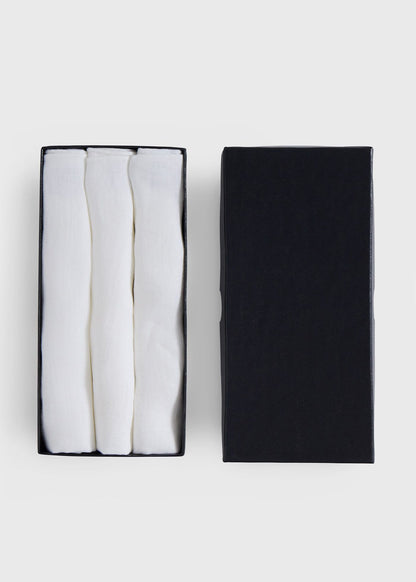 Paul Stuart Exclusive | Linen Pocket Square Set