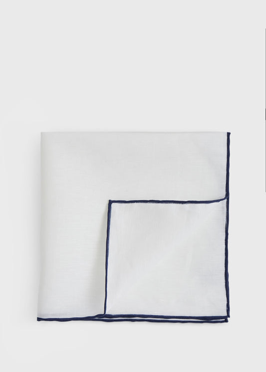 Paul Stuart Best Seller | Handkerchief with Contrast Border