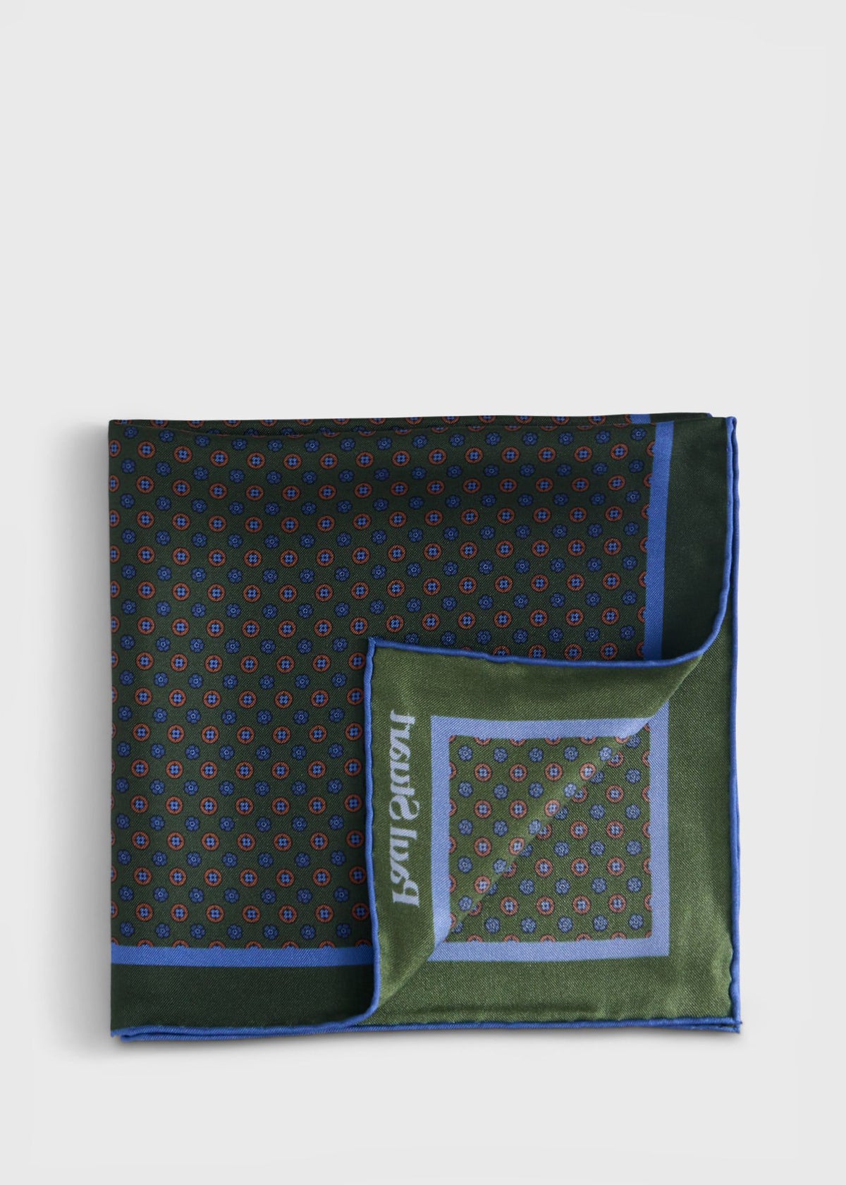 Paul Stuart Best Price | Micro Medallion Print Pocket Square