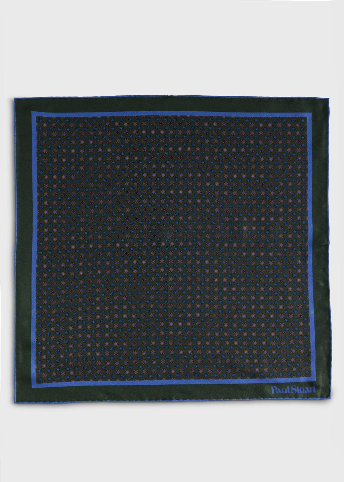 Paul Stuart Best Price | Micro Medallion Print Pocket Square