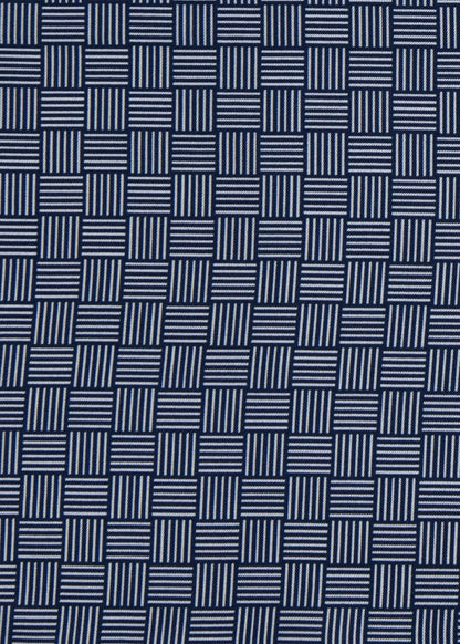 Paul Stuart Top Pick | Printed Silk Parquet Pocket Square