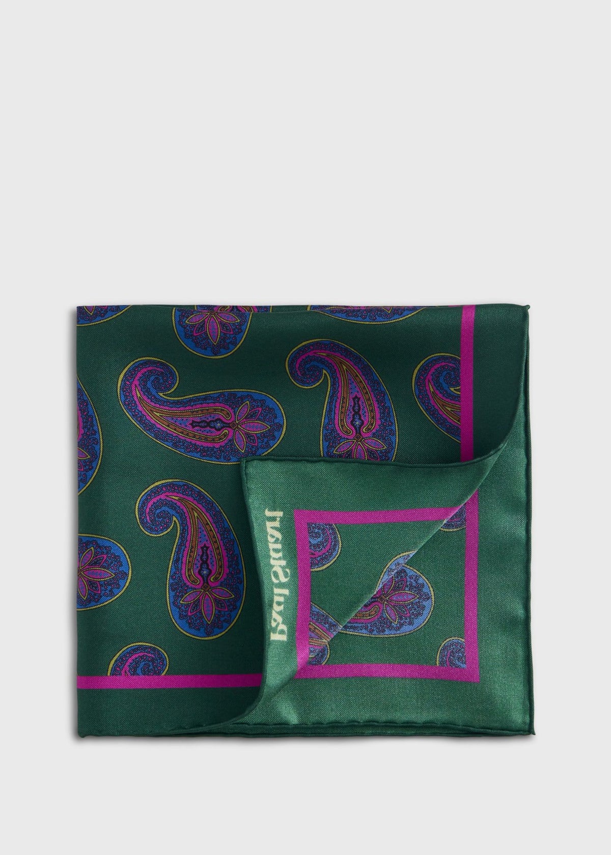 Paul Stuart Best Price | Paisley Print Pocket Square