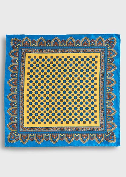 Paul Stuart Hot Sale | Medallion Print Pocket Square