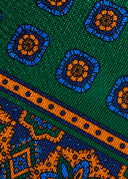 Paul Stuart Top Pick | Medallion Print Pocket Square
