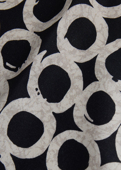 Paul Stuart Deals | Geometric Print Silk Pocket Square