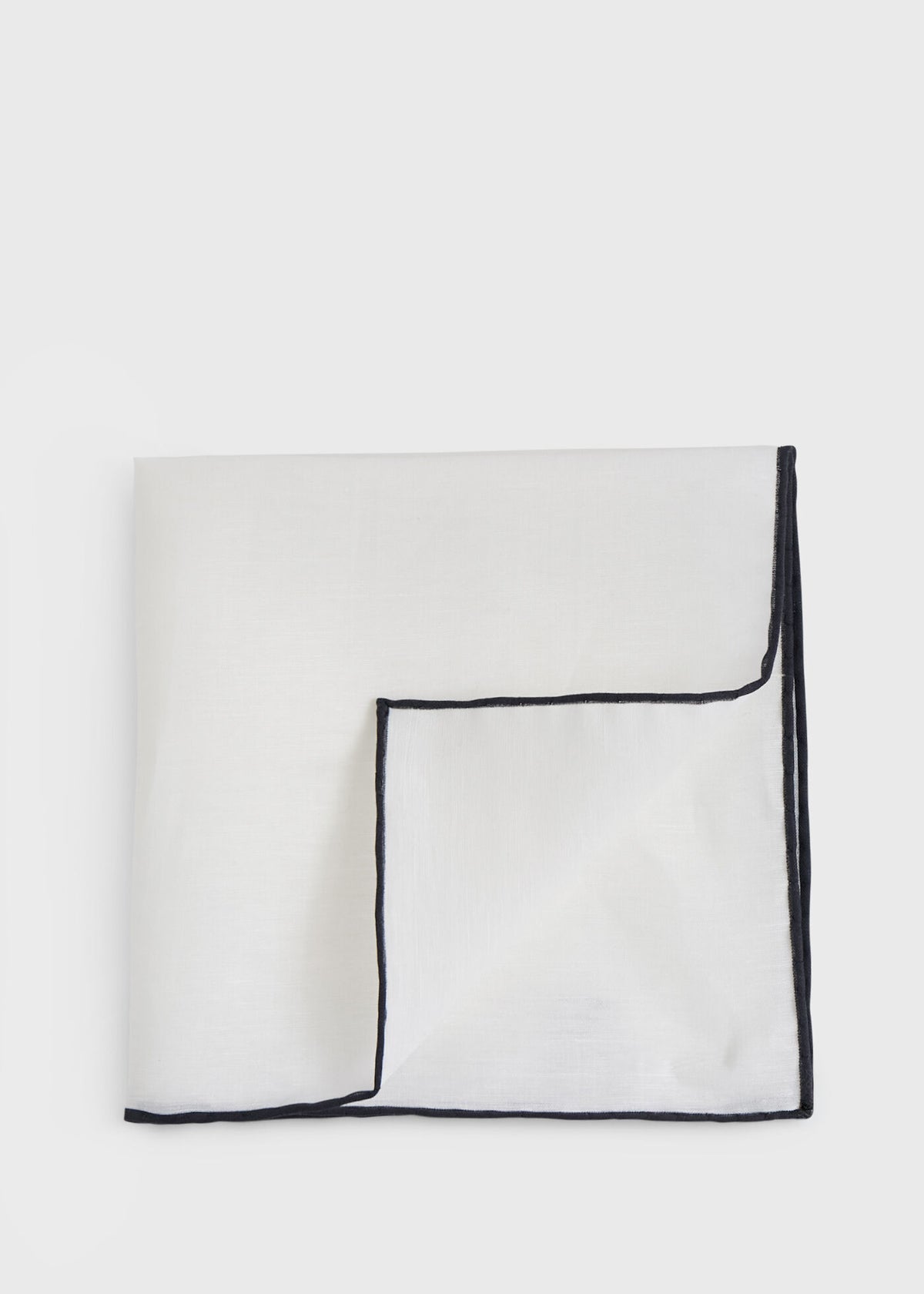 Paul Stuart Best Price | Handkerchief with Contrast Border