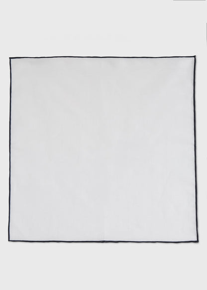 Paul Stuart Best Price | Handkerchief with Contrast Border