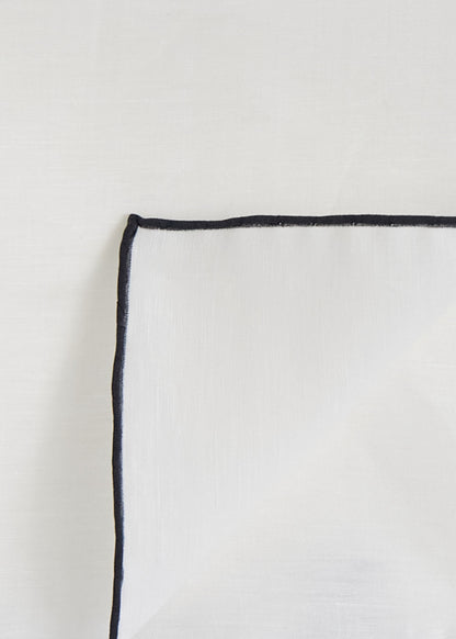 Paul Stuart Best Price | Handkerchief with Contrast Border