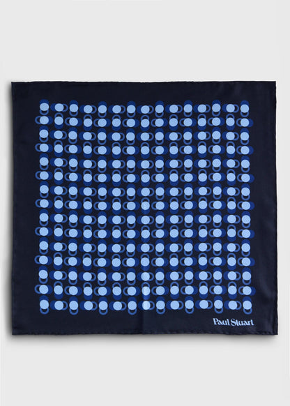 Paul Stuart Hot Sale | Geometric Dot Print Pocket Square