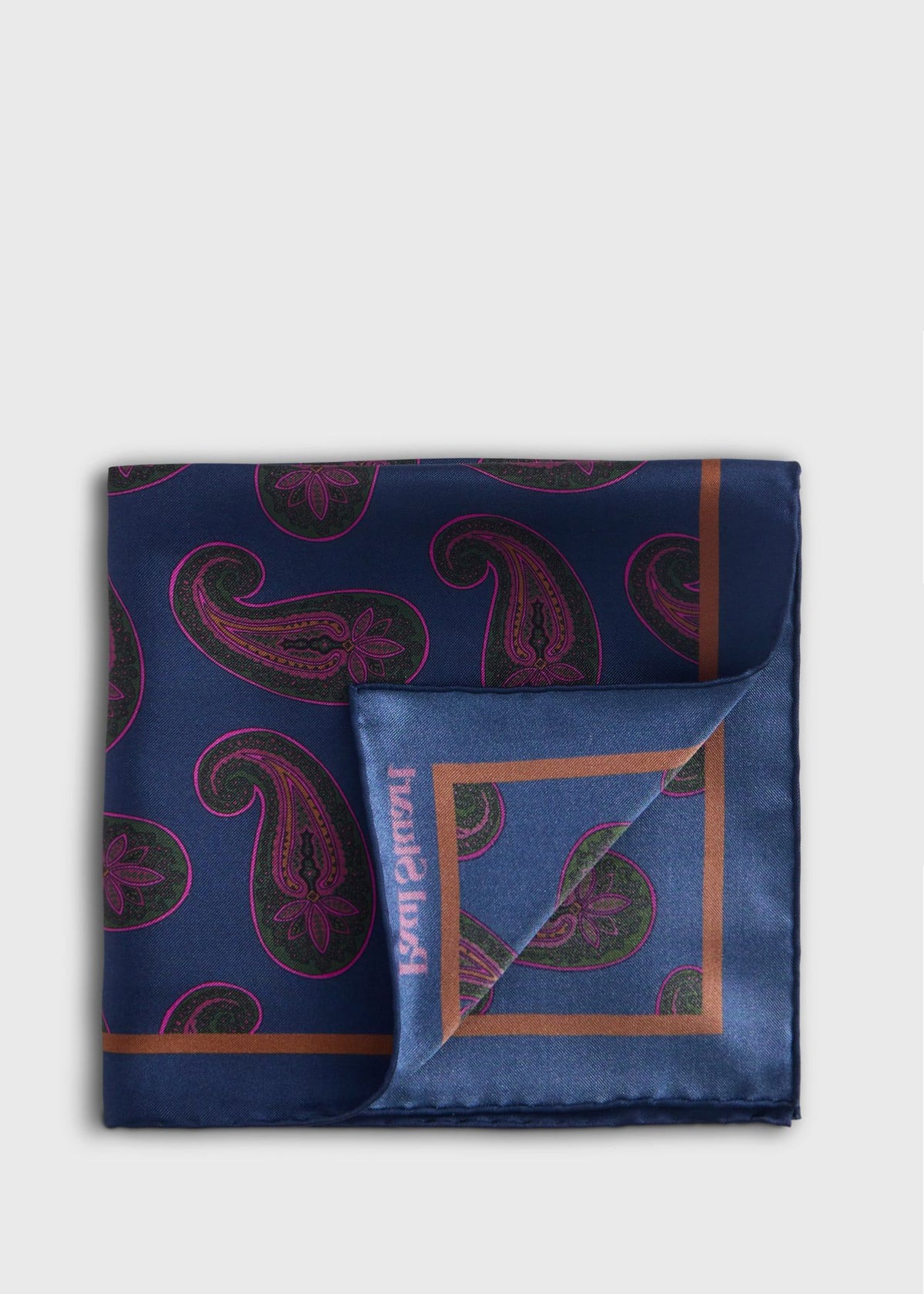 Paul Stuart Great Value | Paisley Print Pocket Square