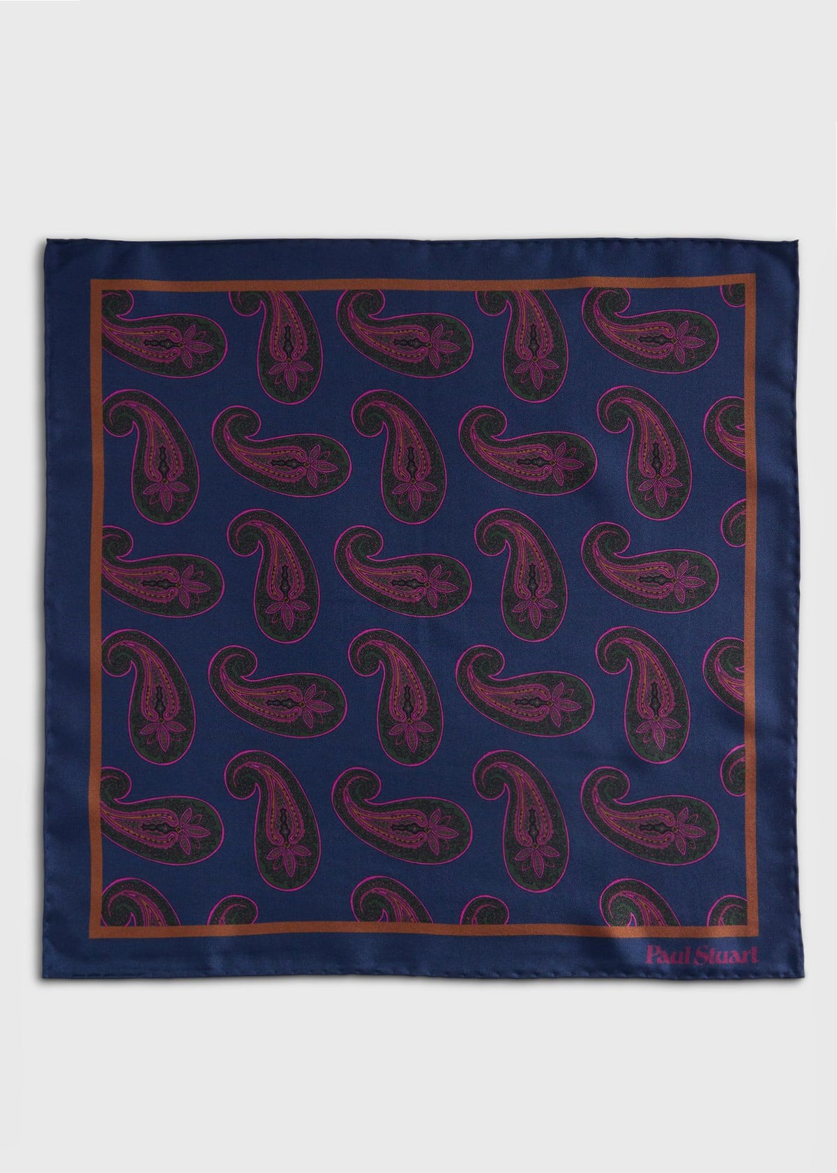 Paul Stuart Great Value | Paisley Print Pocket Square