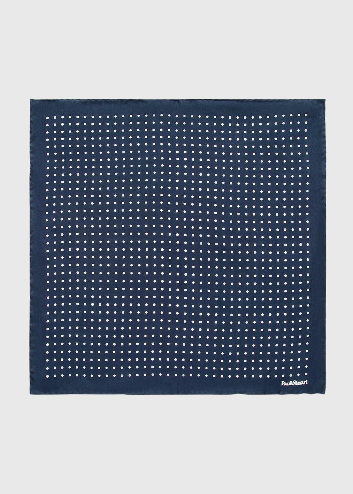 Paul Stuart Essential | Silk Dots Pocket Square
