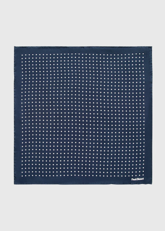 Paul Stuart Essential | Silk Dots Pocket Square