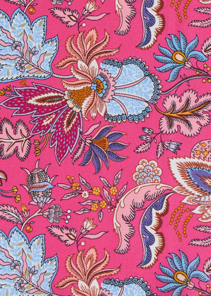 Paul Stuart Special Offer | Printed Silk Floral Pocket Square
