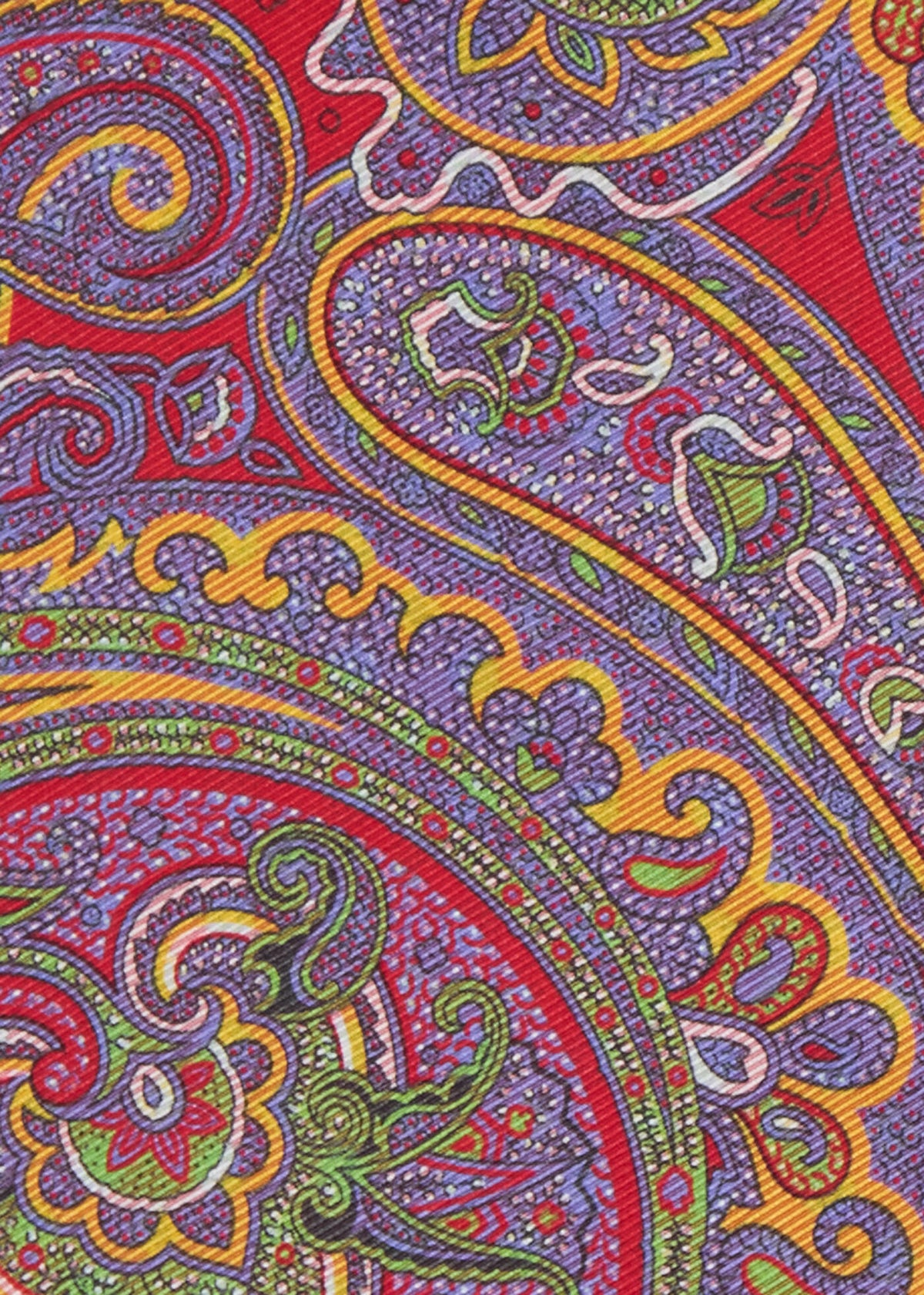 Paul Stuart Popular | Printed Silk Paisley Pocket Square
