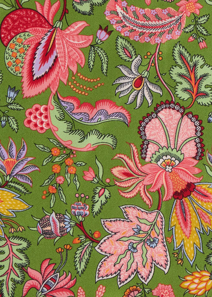 Paul Stuart Signature | Printed Silk Floral Pocket Square