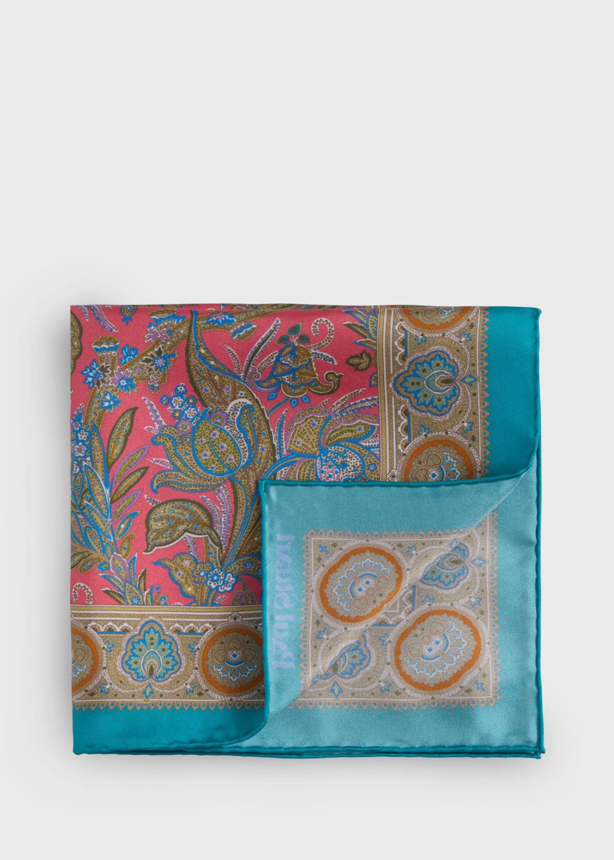 Paul Stuart Classic | Silk Paisley Pocket Square