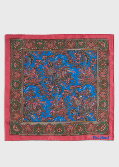 Paul Stuart Popular | Silk Paisley Pocket Square
