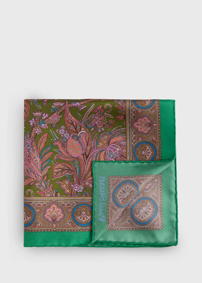 Paul Stuart Exclusive | Silk Paisley Pocket Square