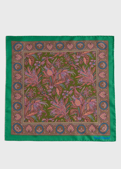 Paul Stuart Exclusive | Silk Paisley Pocket Square