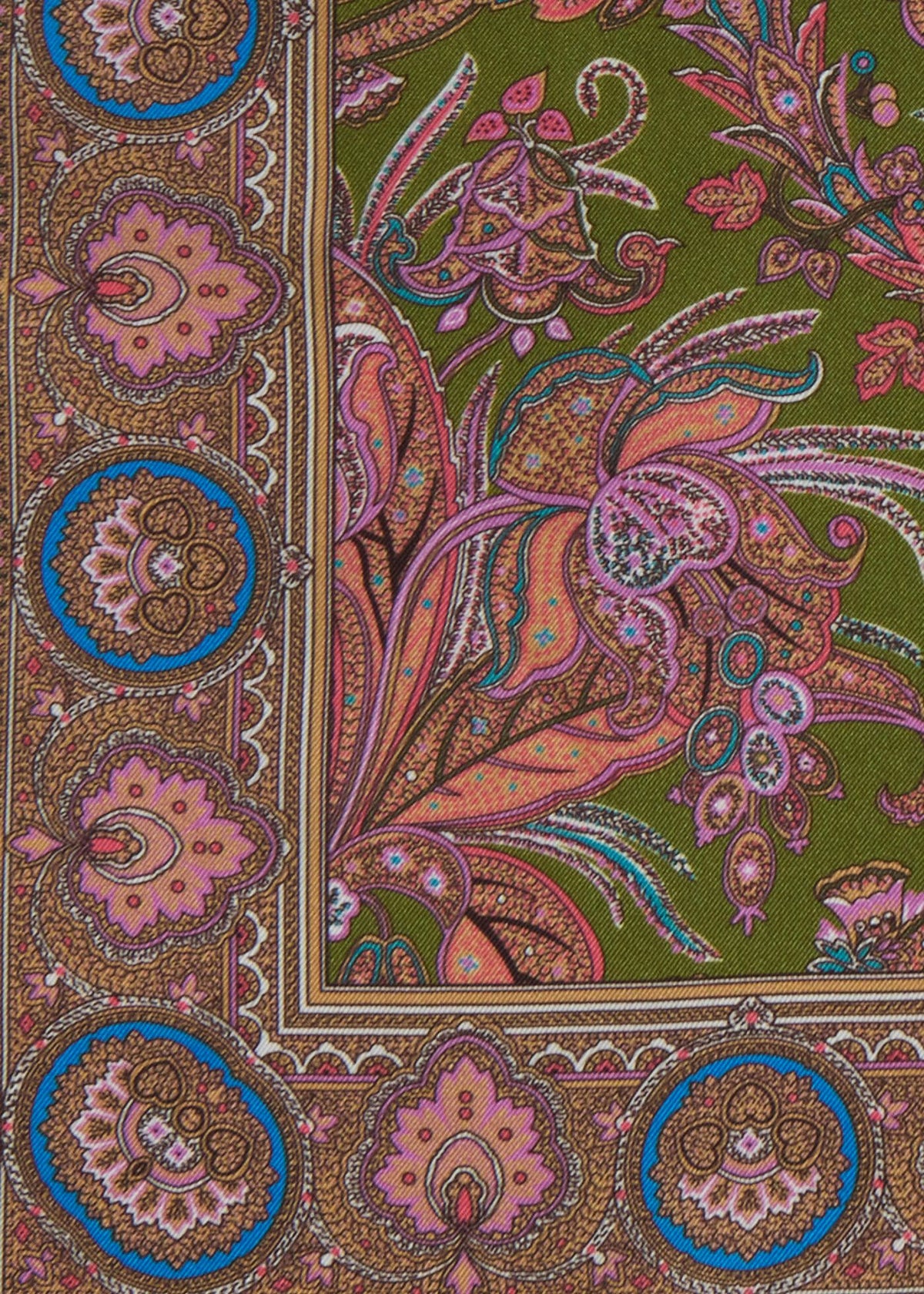 Paul Stuart Exclusive | Silk Paisley Pocket Square
