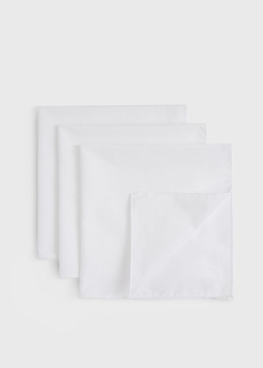 Paul Stuart Value | Cotton Pocket Square Set