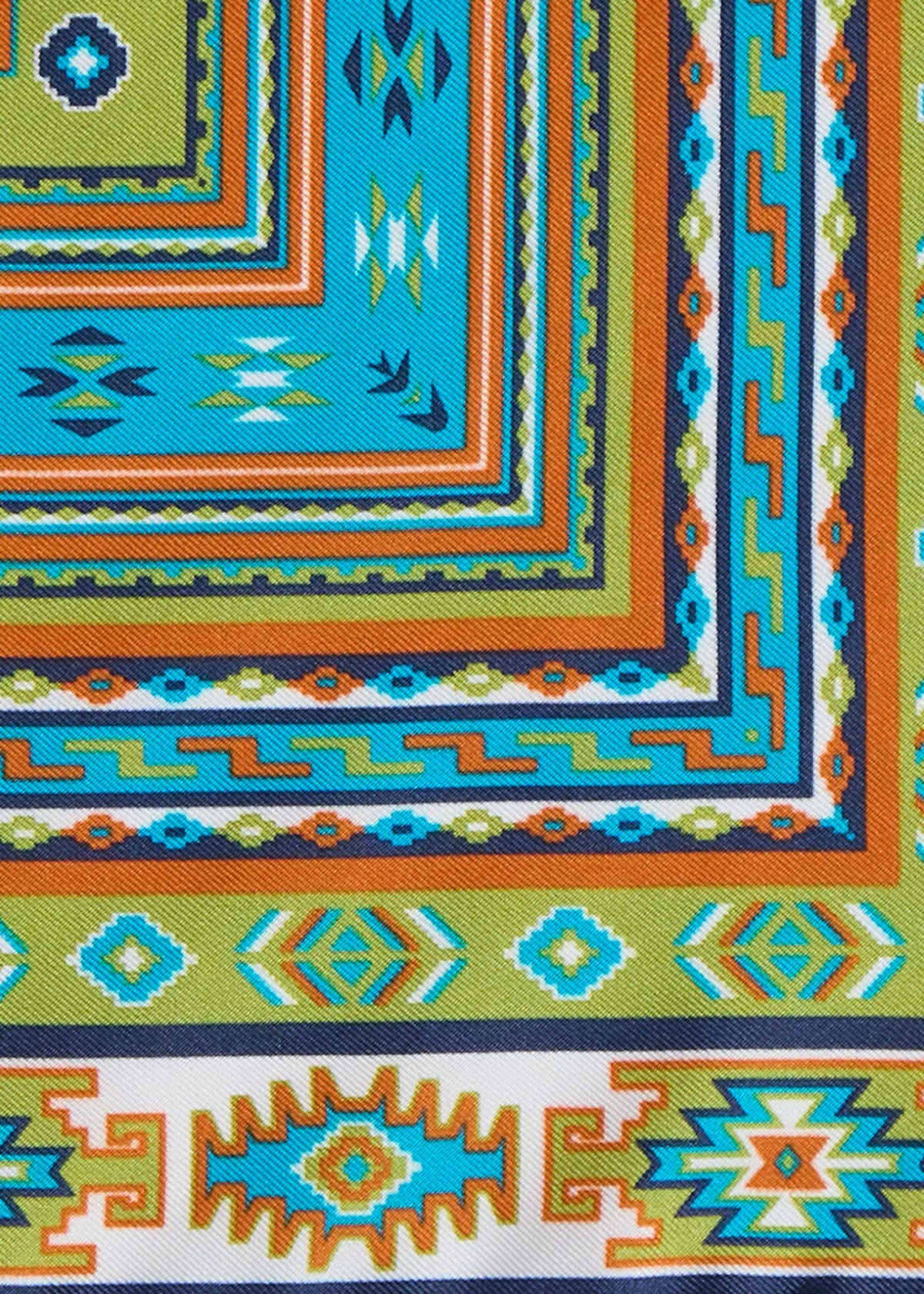 Paul Stuart Great Value | Printed Silk Pattern Pocket Square