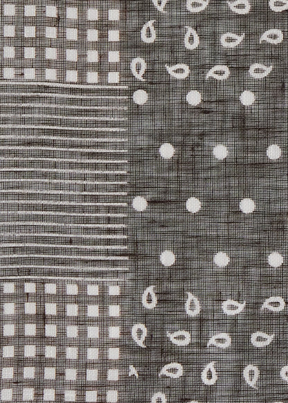 Paul Stuart Best Seller | Linen Tonal Patchwork Pocket Square