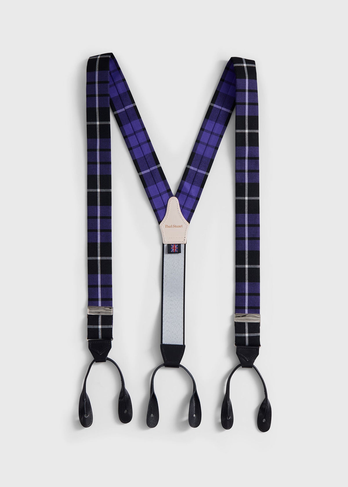 Paul Stuart Trending | Wool Plaid Suspenders