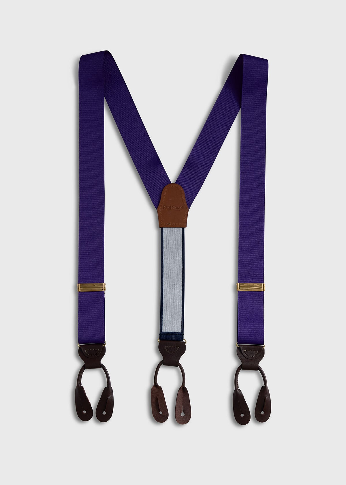 Paul Stuart Hot Sale | Solid Grosgrain Suspenders