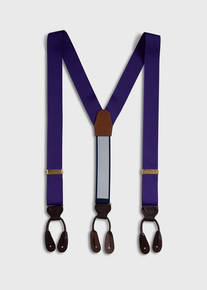 Paul Stuart Hot Sale | Solid Grosgrain Suspenders