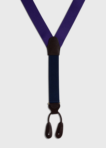 Paul Stuart Hot Sale | Solid Grosgrain Suspenders