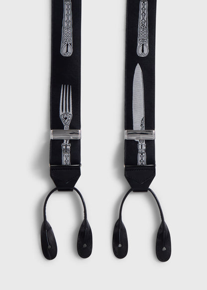 Paul Stuart Exclusive | Knife & Fork Suspenders