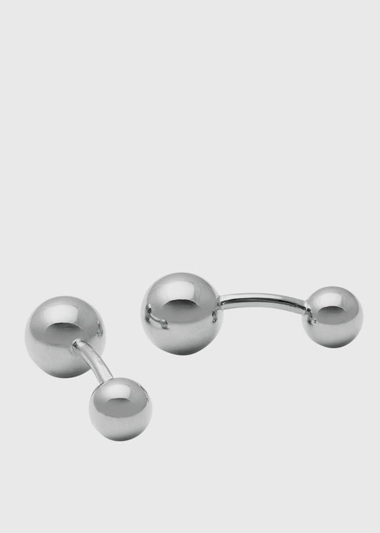 Paul Stuart Trending | Sterling Silver Ball Cufflinks