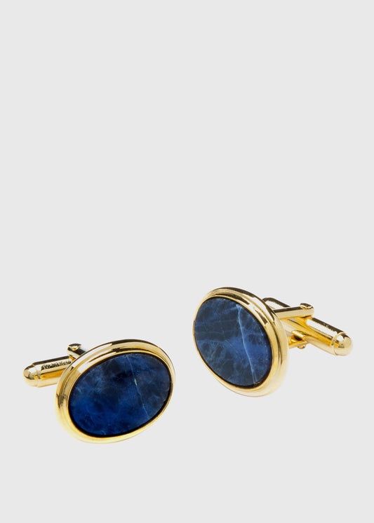 Paul Stuart Customer Favorite | Cufflinks with Oval Sodalite
