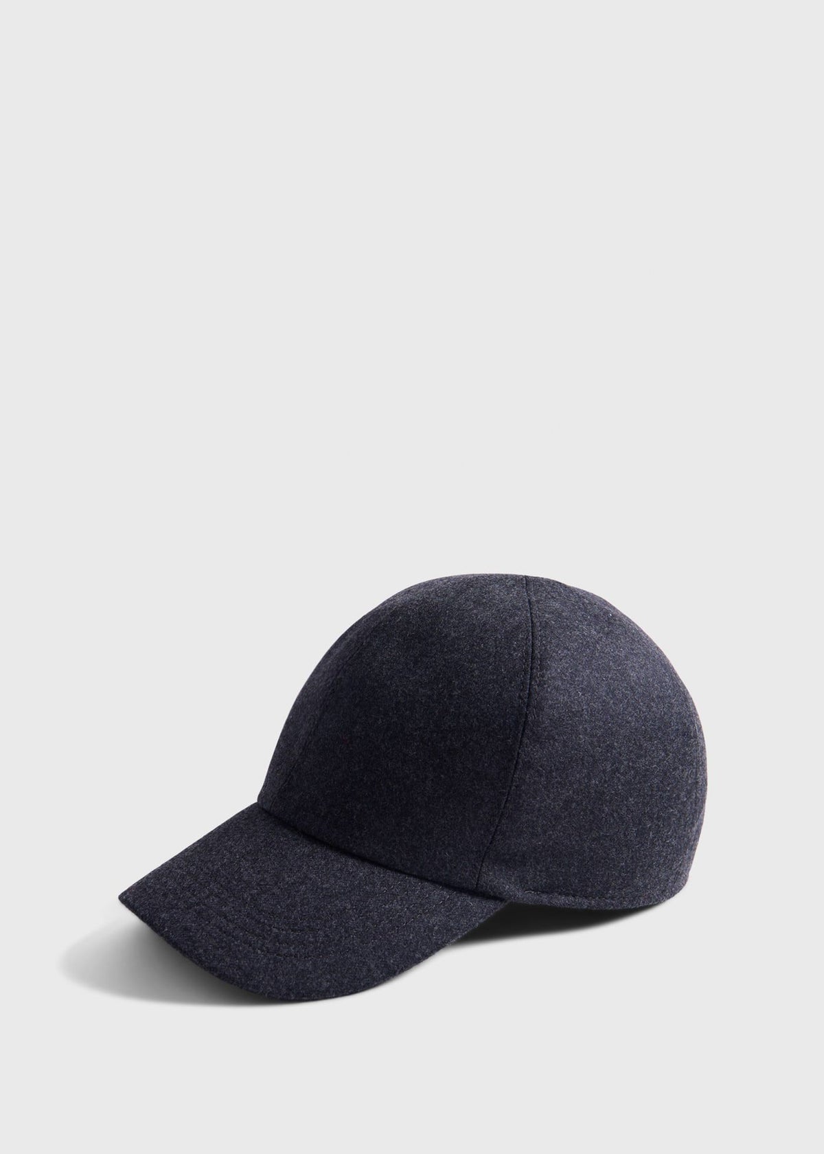 Paul Stuart Discount | Wool & Cashmere Flannel Baseball Cap