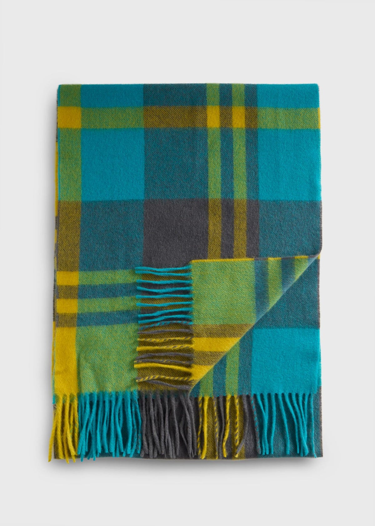 Paul Stuart Signature | Woven Cashmere Plaid Scarf