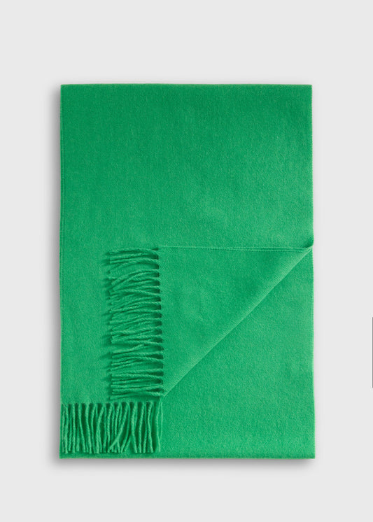 Paul Stuart Best Price | Cashmere Scarf with Man on the Fence Logo