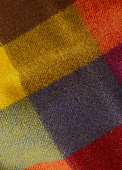 Paul Stuart Everyday | Woven Cashmere Buffalo Check Scarf