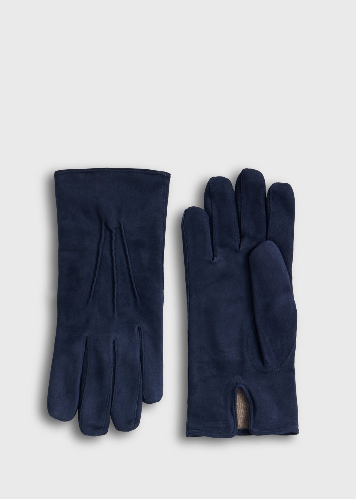 Paul Stuart Recommended | Suede Gloves with Cashmere Lining