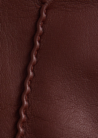 Paul Stuart Quality | Leather Saddle Stitch Glove