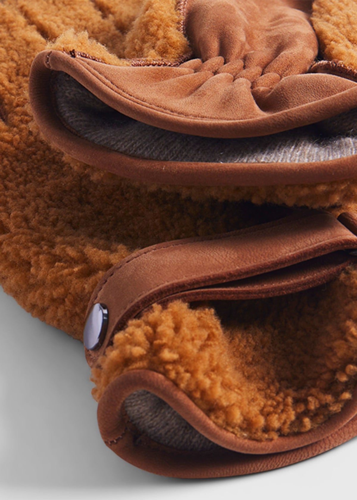 Paul Stuart Hot Sale | Shearling and Leather Gloves