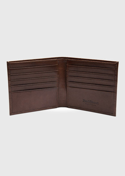 Paul Stuart Exclusive | Vachetta Leather Hipster Wallet