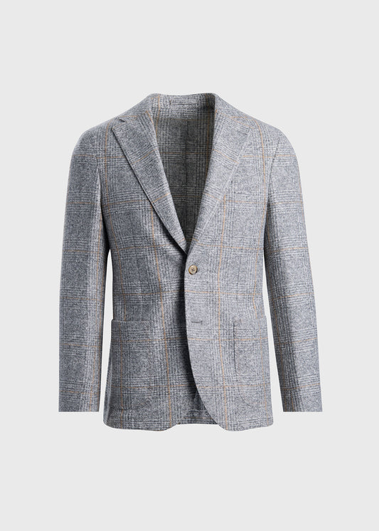 Paul Stuart Premium | Jersey Plaid Soft Jacket