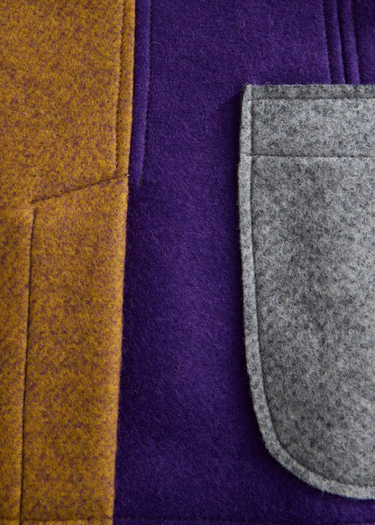 Paul Stuart Smart Buy | Colorblock Raw Edge Jacket