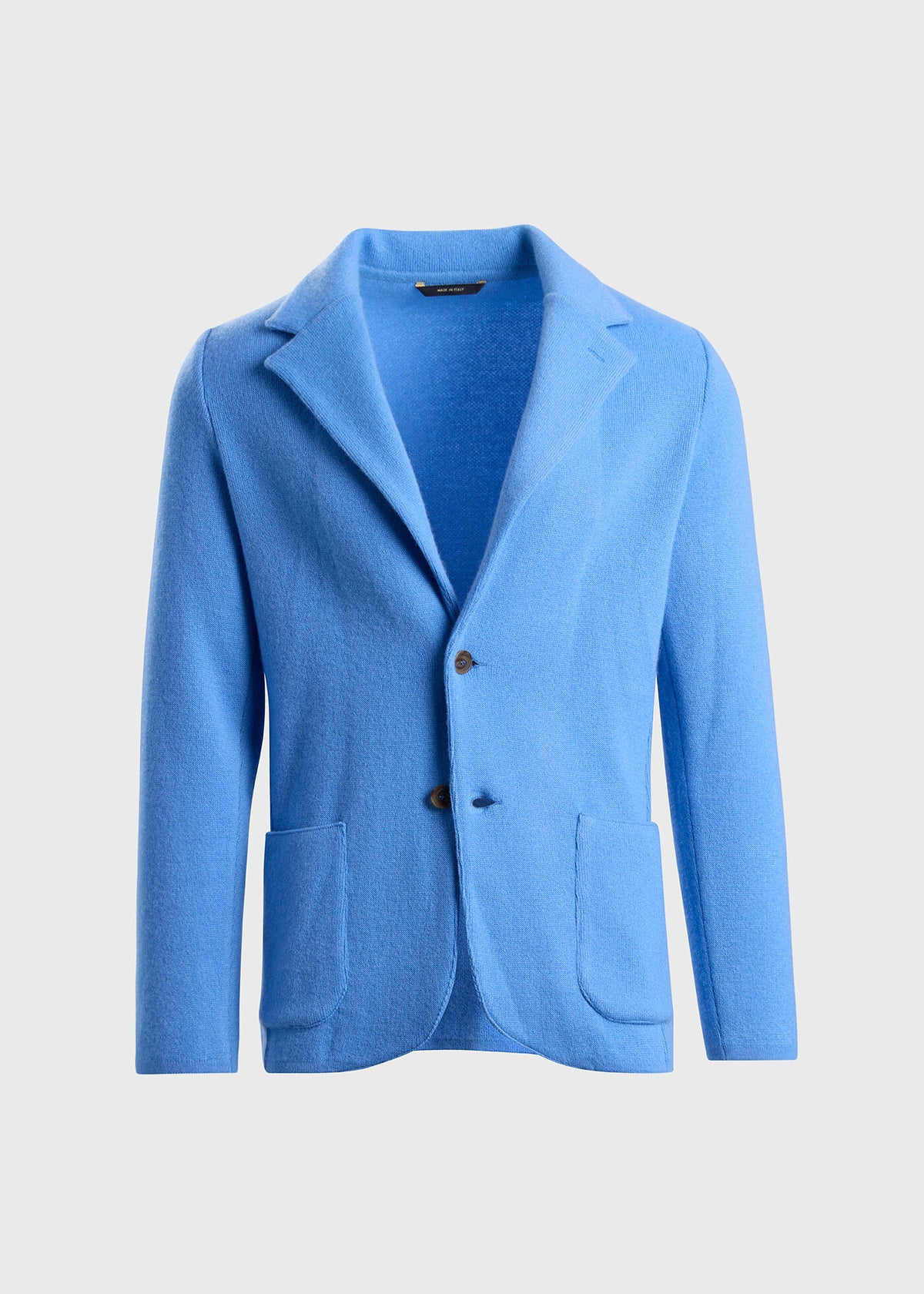 Paul Stuart Quality | Single Breasted Knitted Cashmere Blazer